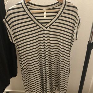 Stripes swing dress size S